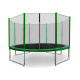 Aga SPORT PRO Trampolin 335 cm Tamno Zelena + zaštitna mreža