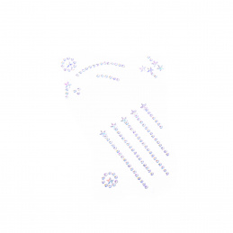 Aga4Kids Samoljepljivi kamenčići DS8113BJ