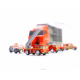 Aga Transportno vozilo TIR + metalni vatrogasni automobili