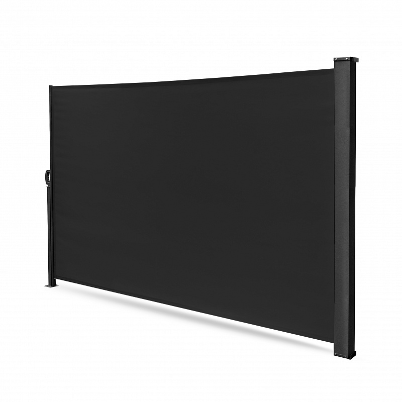 Aga Bočna tenda 1,6x3 m Crna 6DAZ434 - II. KLASA