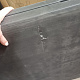 Aga vrtni sklopivi stol 240x74x74 cm crni 6DAZ587 - II. KLASA