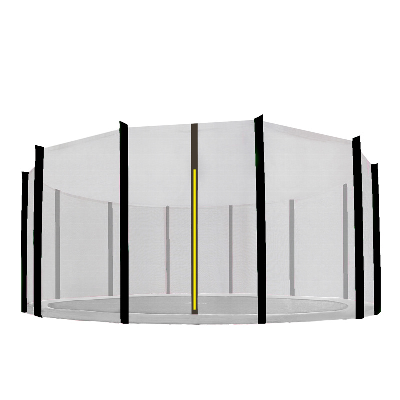 Aga Zaštitna mreža 430 cm za 12 stupova Crna mreža / Crna