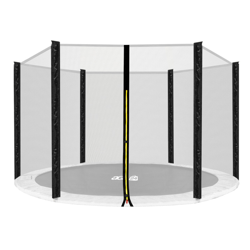 Aga Zaštitna mreža 460 cm za 6 stupova Crna mreža / Crna