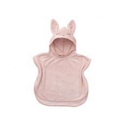 Bambuski ručnik pončo 2-4 godine BAMBOOM Roza