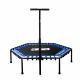Aga FITNESS Trampolin 130 cm Plava + ručka
