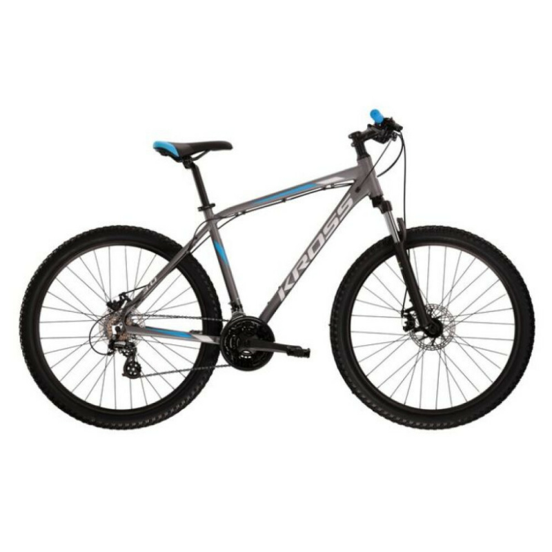 KROSS Muški brdski bicikl HEXAGON 3.0 27,5" Sivo