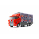 Aga Transportno vozilo TIR + metalni vatrogasni automobili