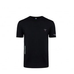 Aeronautica Militare Majica ROUND-NECK 3-Pack X1394 Crna
