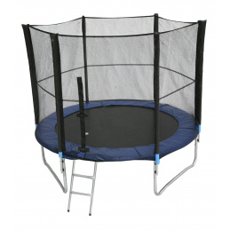 Linder Exclusiv Trampolin XXL 305 cm + zaštitna mreža + ljestve + pokrivna cerada