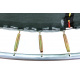 Aga SPORT FIT Trampolin 180 cm Light Green + unutarnja zaštitna mreža