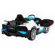 Bugatti Divo Dječji autić na baterije bijeli + daljinsko upravljanje + EVA + spori start + LED MP3