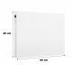 Convecto infrapanel 480 W 60x80 cm