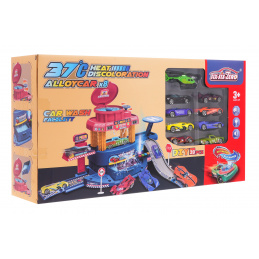 Stanica za pranje + 10 autića koji mijenjaju boju