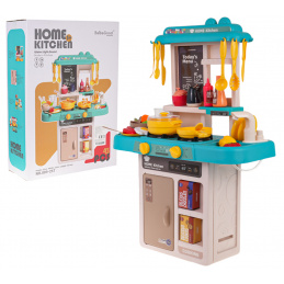 Kuhinjski Kutak s Funkcijom Svjetla 43 kom. Plava Kuhinjski Kutak s Funkcijom Svjetla 43 kom. Plava