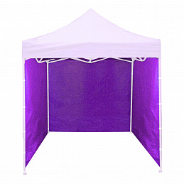 Aga Bočne stranice za prodajni štand 3x3m Ljubičasta
