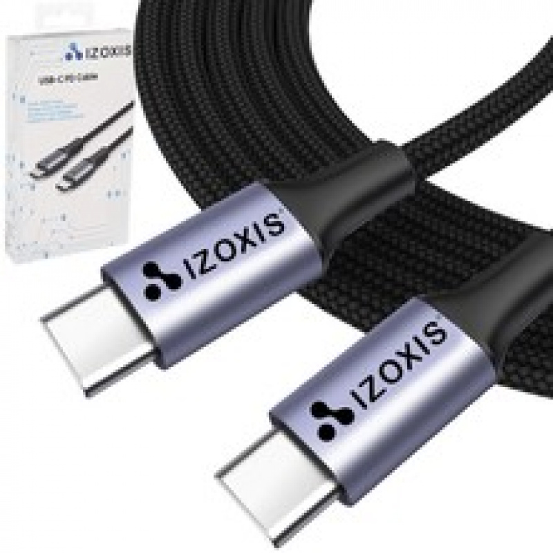 USB Type-C PD kabel, 2m crni Izoxis 18927