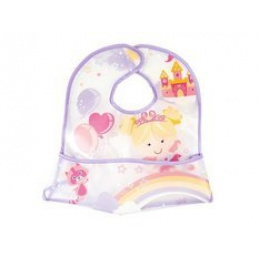 Vodootporna podbradnik s džepom 4m+ LULABI Princeza