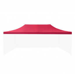Aga Krov za prodajni štand 3x6m Crvena