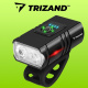 Set LED rasvjete za bicikl, 4T6, AKU 2 kom Trizand 18668