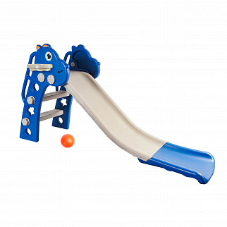 Aga4Kids Tobogan s rukohvatom 130 cm DS3701 Plava