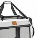 Tresko Transporter za pse i mačke 92x63x63 cm Svijetlosiva