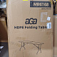 Aga vrtni sklopivi stol 240x74x74 cm crni 6DAZ601 - II. KLASA
