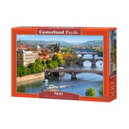 CASTORLAND Puzzle 500 komada - Mostovi Praga
