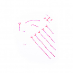 Aga4Kids Samoljepljivi kamenčići DS8113D