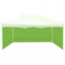 Aga Bočne stranice za prodajni štand 3x4,5m Svijetlo zelena