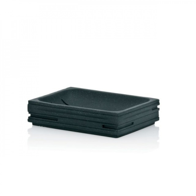 Posuda za sapun POSIDON poli crna - Kela