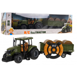 Zeleni Traktor s Prikolicom R/C