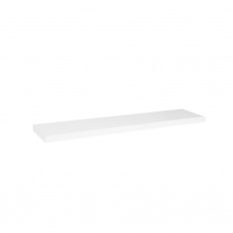 Aga Zidna polica 80x23,5 cm Bijela 2DAZ566 - II. Kvaliteta