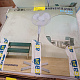Aga Stojni ventilator 40 cm Bijeli 6DAZ585 - II. KLASA