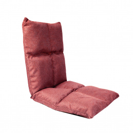 Aga Podesivi podni naslonjač 36x48x48 cm Crveni