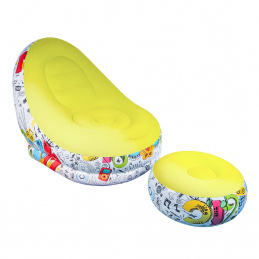 Aga Napuhujuća fotelja s osloncem za noge DS2507