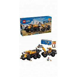LEGO® City Kamion i bager s prednjim utovarivačem – građevinska igračka 60494
