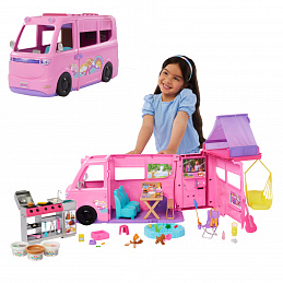 Barbie Dream Camper Karavan snova sa šatorom HRJ78