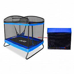 Aga Zaštitna mreža za pravokutni trampolin 122x183 cm Plava