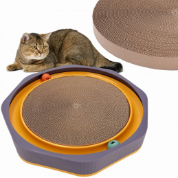 Ekološki kartonski grebalica s dodatnim zamjenjivim umetkom