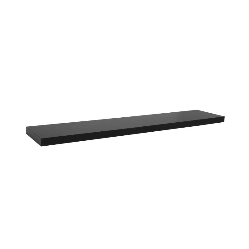 Aga Zidna polica 100x23,5 cm Crna 2DAZ020