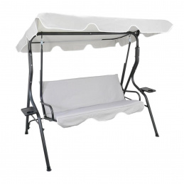Aga Vrtna ljuljačka 170x110x153 cm Siva