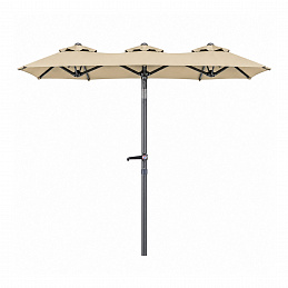 Linder Exclusiv Vrtni suncobran 300x150x220 cm Bež