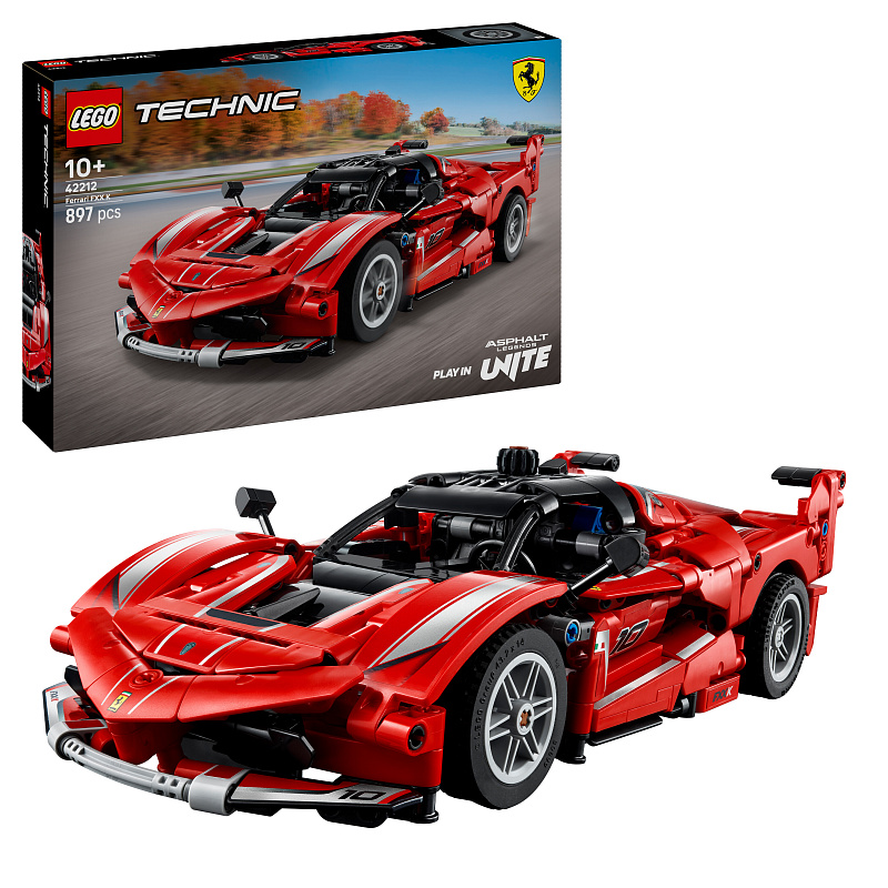 LEGO® Technic Ferrari FXX K, model automobila, STEM igračka za slaganje 42212