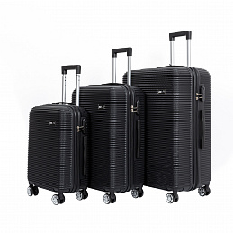 Aga Travel Set putnih kovčega MR4651 Crna