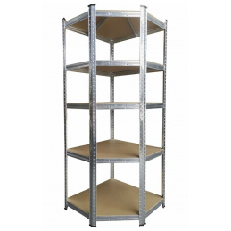 Aga Kutni metalni regal 180x70x40 cm 5 polica
