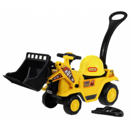 Dječja kolica Baby Bulldozer + kanta za selidbu + truba + kutak za pohranu + kaciga