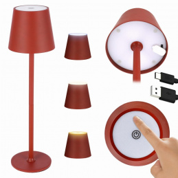 Stolna LED lampa 3 načina osvjetljenja na dodir - bežična Stolna LED lampa 3 načina osvjetljenja na dodir - bežična