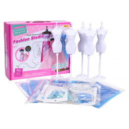 Set Malih Dizajnerica, Plavi Materijali + Dodaci