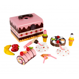 Aga4Kids Kovčeg s drvenim slasticama Aga4Kids Kovčeg s drvenim slasticama