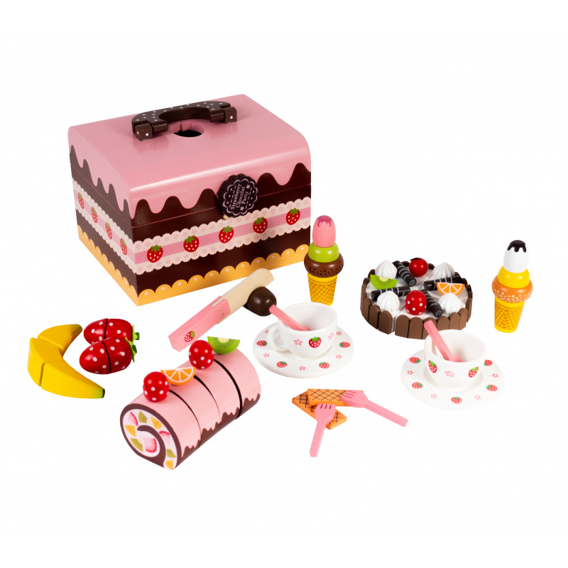 Aga4Kids Kovčeg s drvenim slasticama